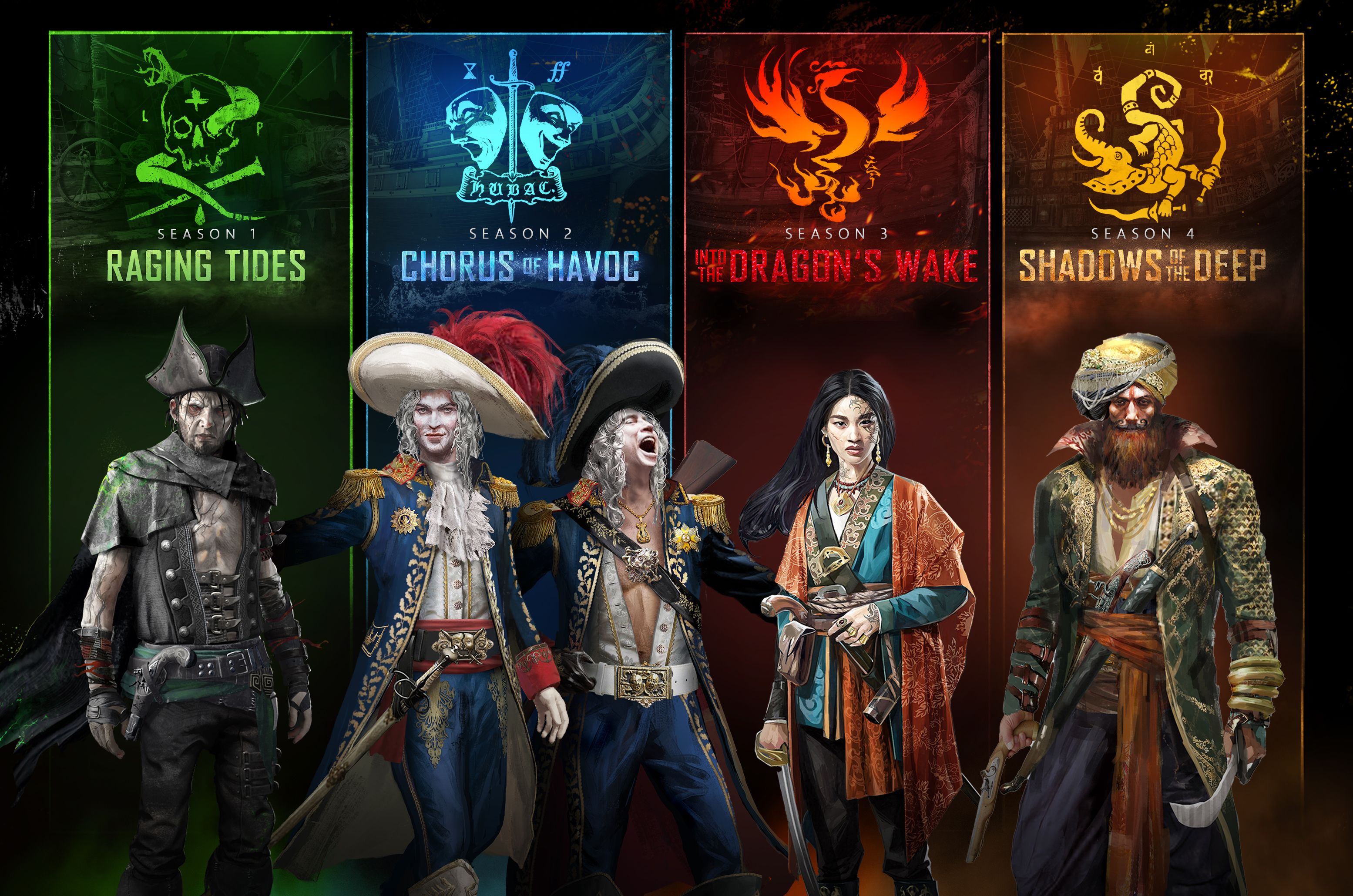 I 4 pirati leggendari da affrontare durante l'anno