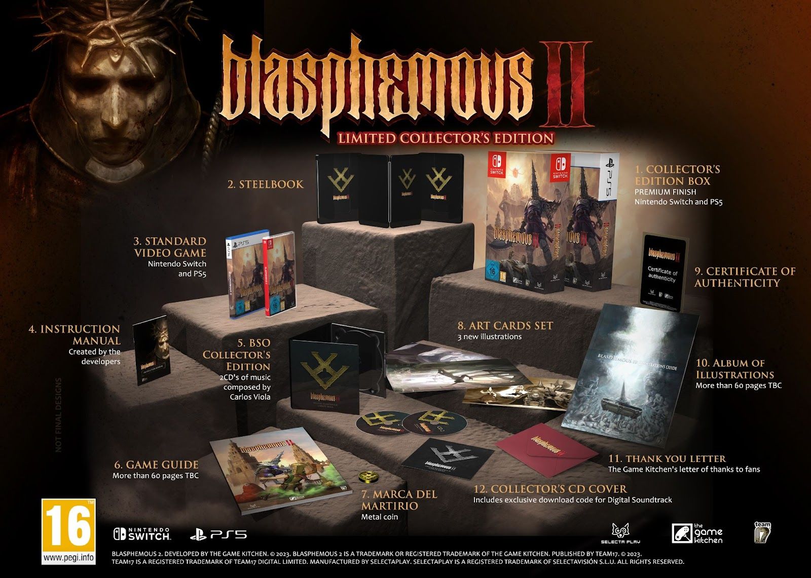 annunciata la collector's edition di blasphemous 2